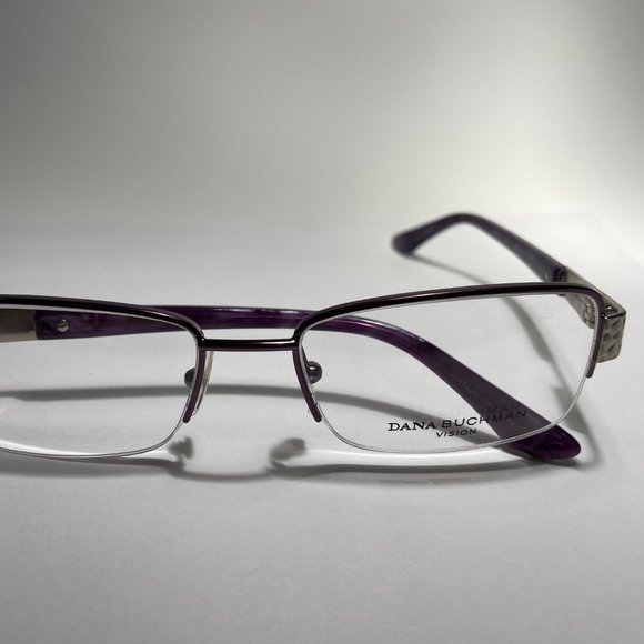 New DANA BUCHMAN Eyeglasses ANNICE Lilac Size 52-17-133 - Picture 6 of 16